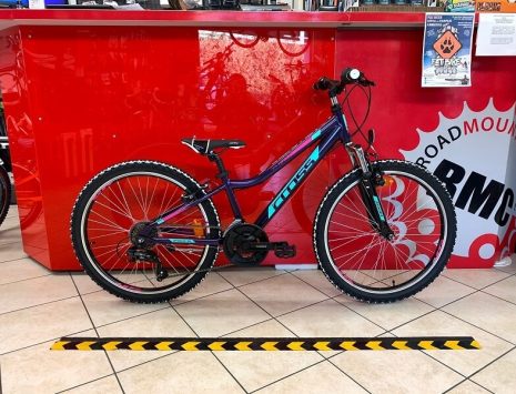 MTB Cross 24” viola - Bici bimbo